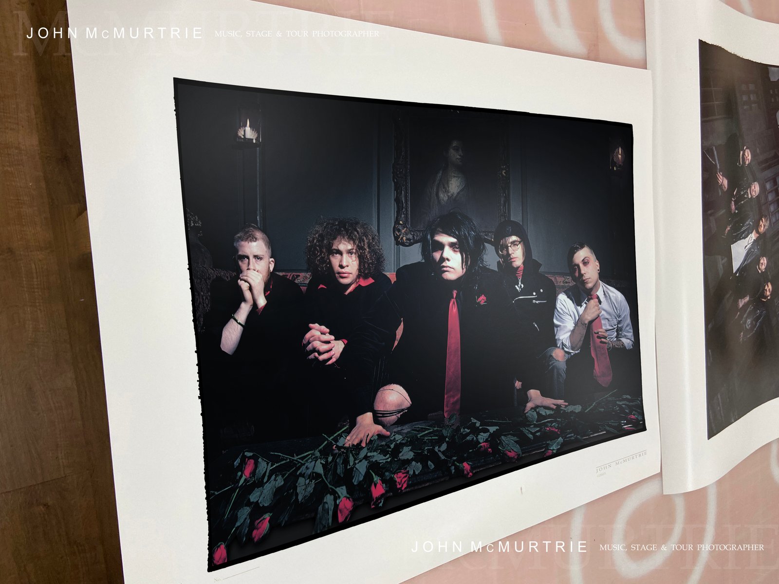 MY CHEMICAL ROMANCE - RED | JOHN McMURTRIE MUSIC PRINTS